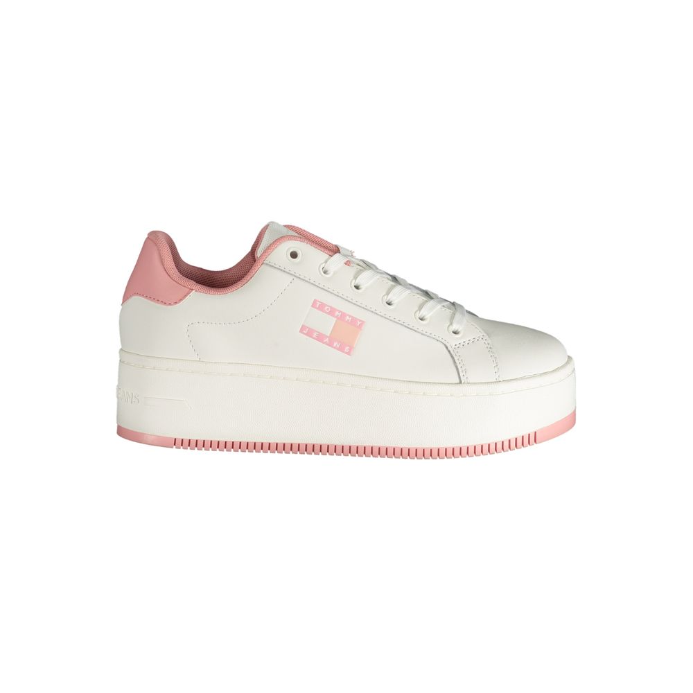 Tommy Hilfiger Rosa Leather Women Sneaker - Luxe Marca