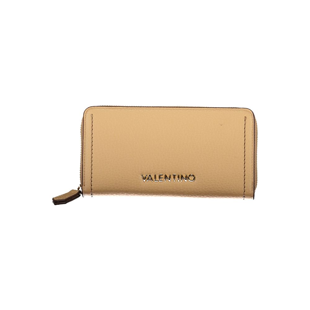 Mario Valentino Beige Polyurethane Women Wallet
