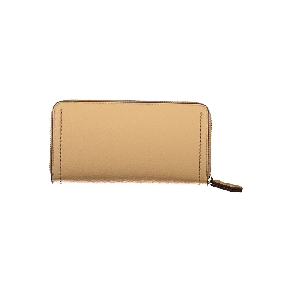 Mario Valentino Beige Polyurethane Women Wallet