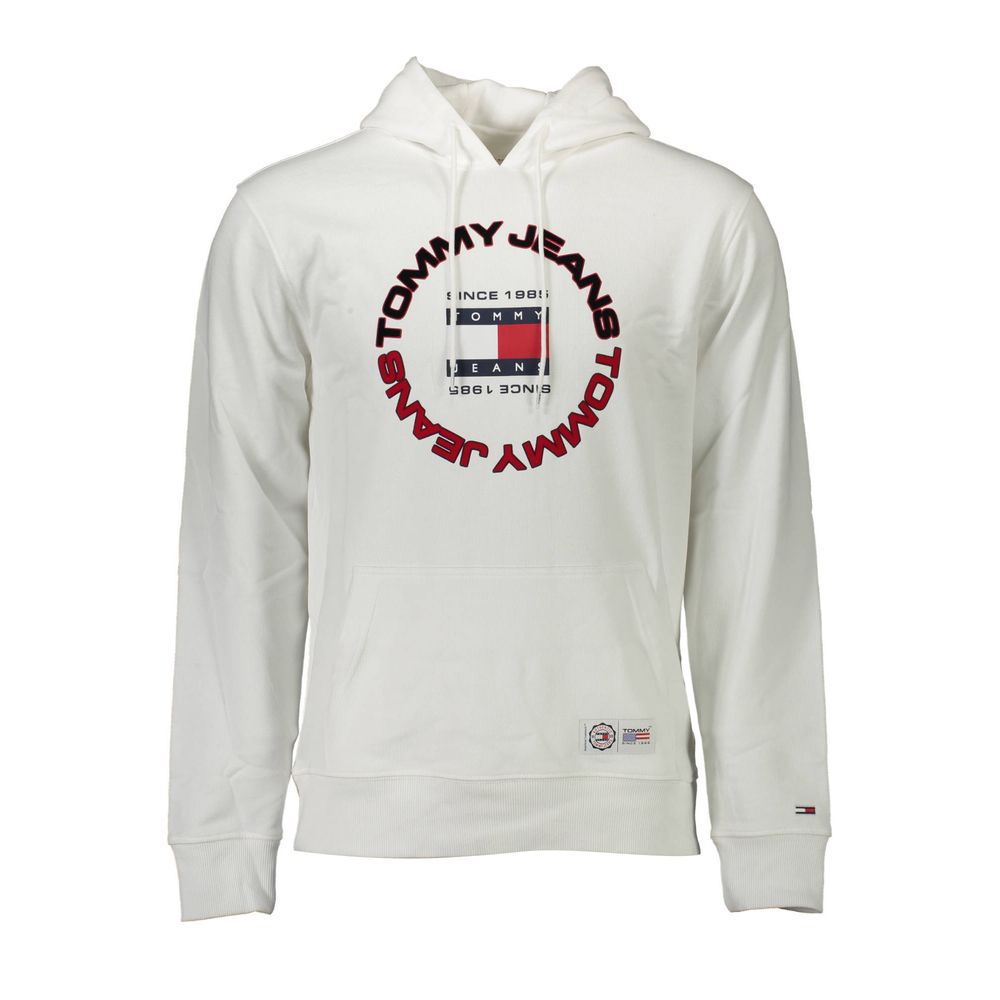 Tommy Hilfiger Bianco Cotton Men's Sweatshirt - Luxe Marca