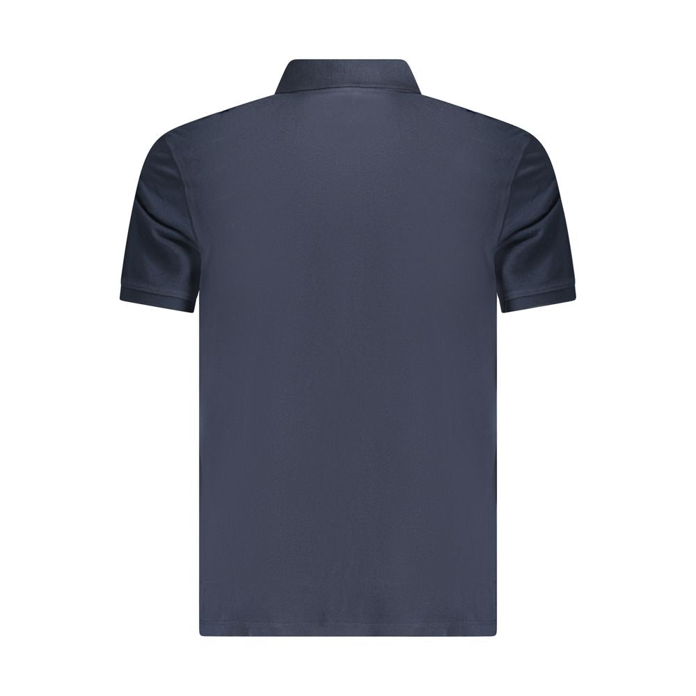 Timberland Blu Cotton Men Polo - Luxe Marca
