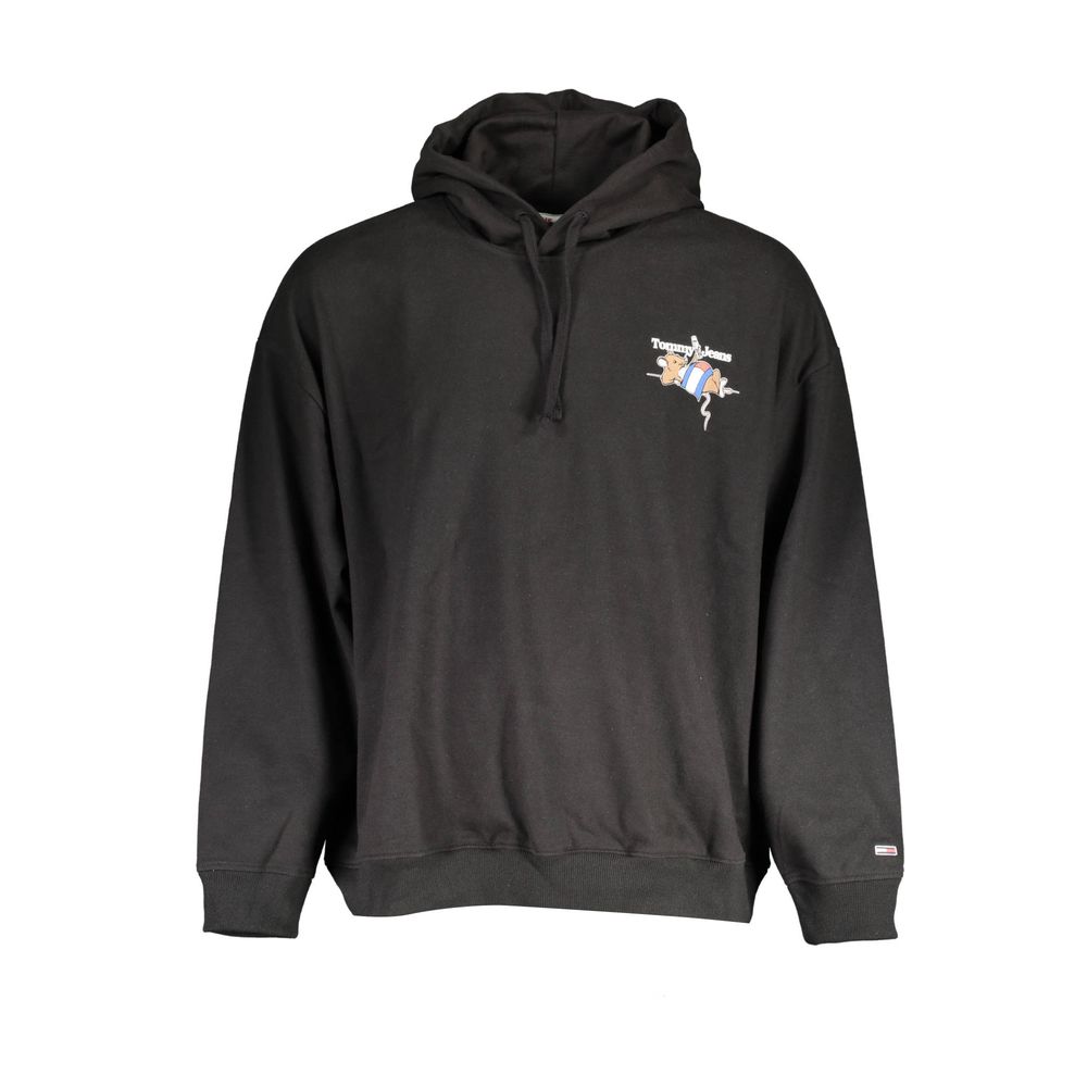 Tommy Hilfiger "Black Cotton Men's Sweatshirt" - Luxe Marca