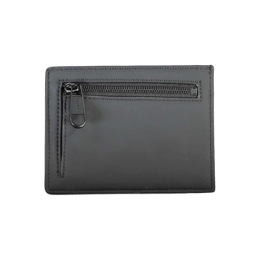 Calvin Klein Nero Polyurethane Men Cardholder - Luxe Marca