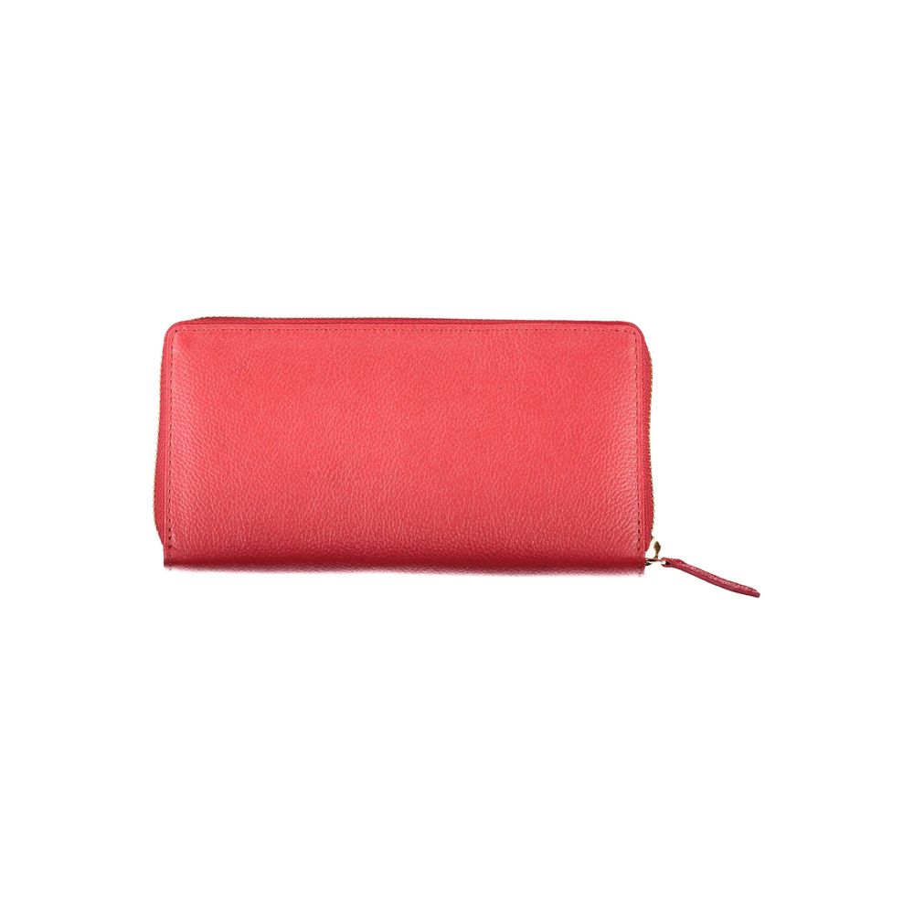 Mario Valentino Red Polyethylene Wallet