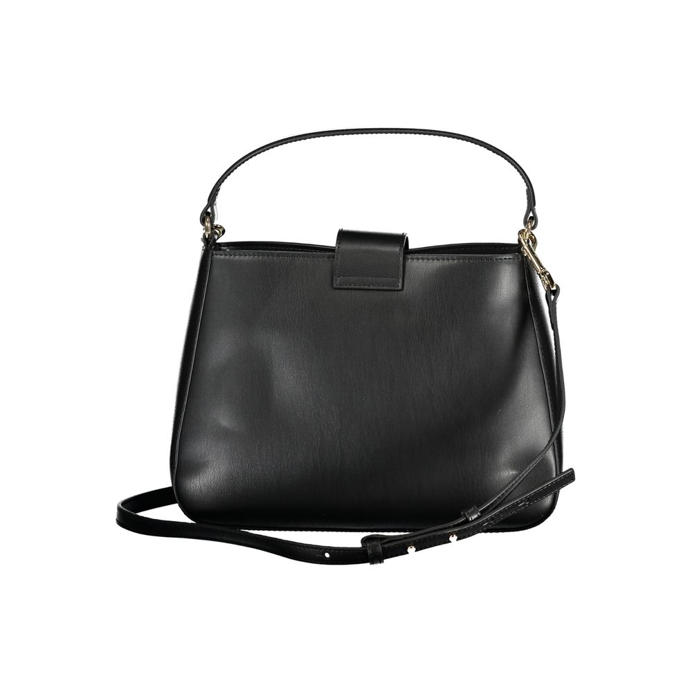Tommy Hilfiger Nero Poliuretano Women Handbag - Luxe Marca