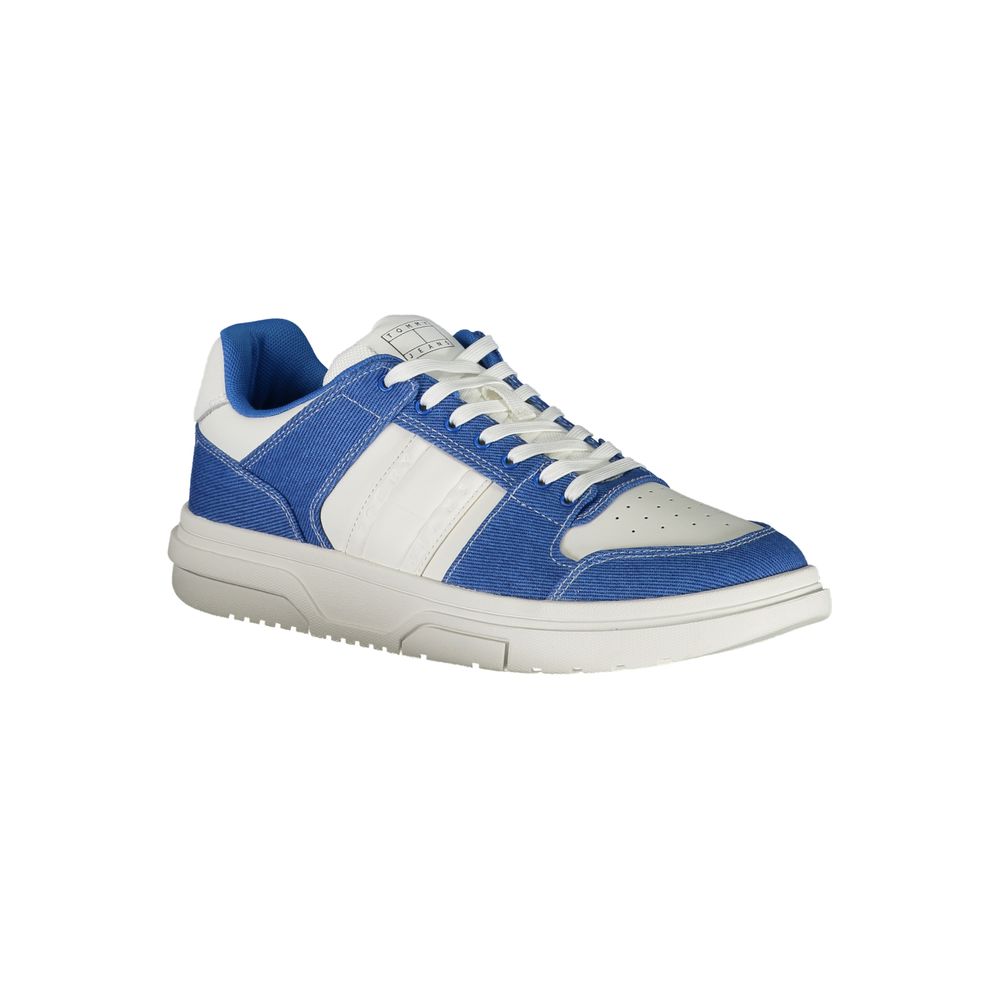 Tommy Hilfiger Bianco Polyurethane Men Sneaker - Luxe Marca