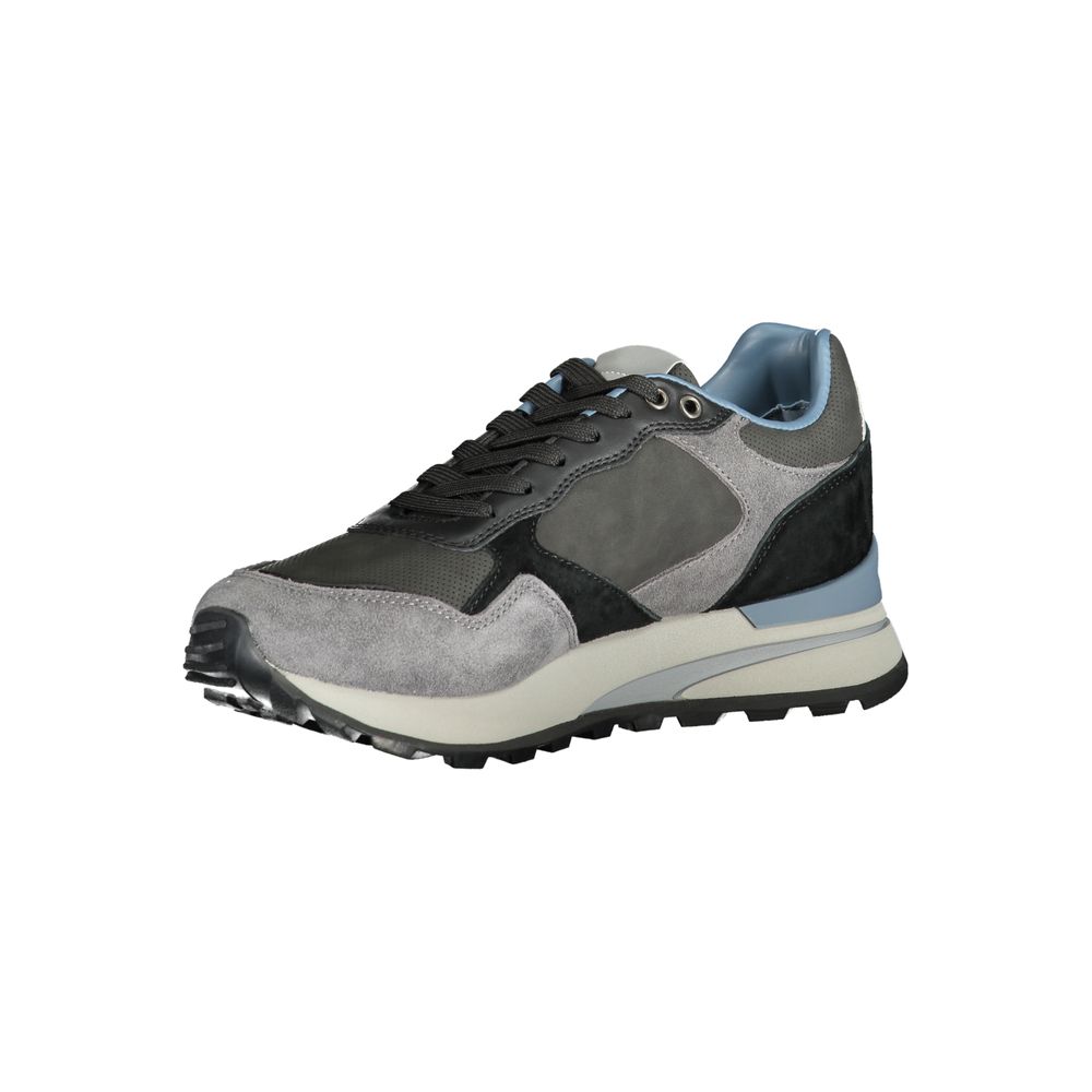 حذاء رياضي رجالي من Blauer Grigio Poliuretano
