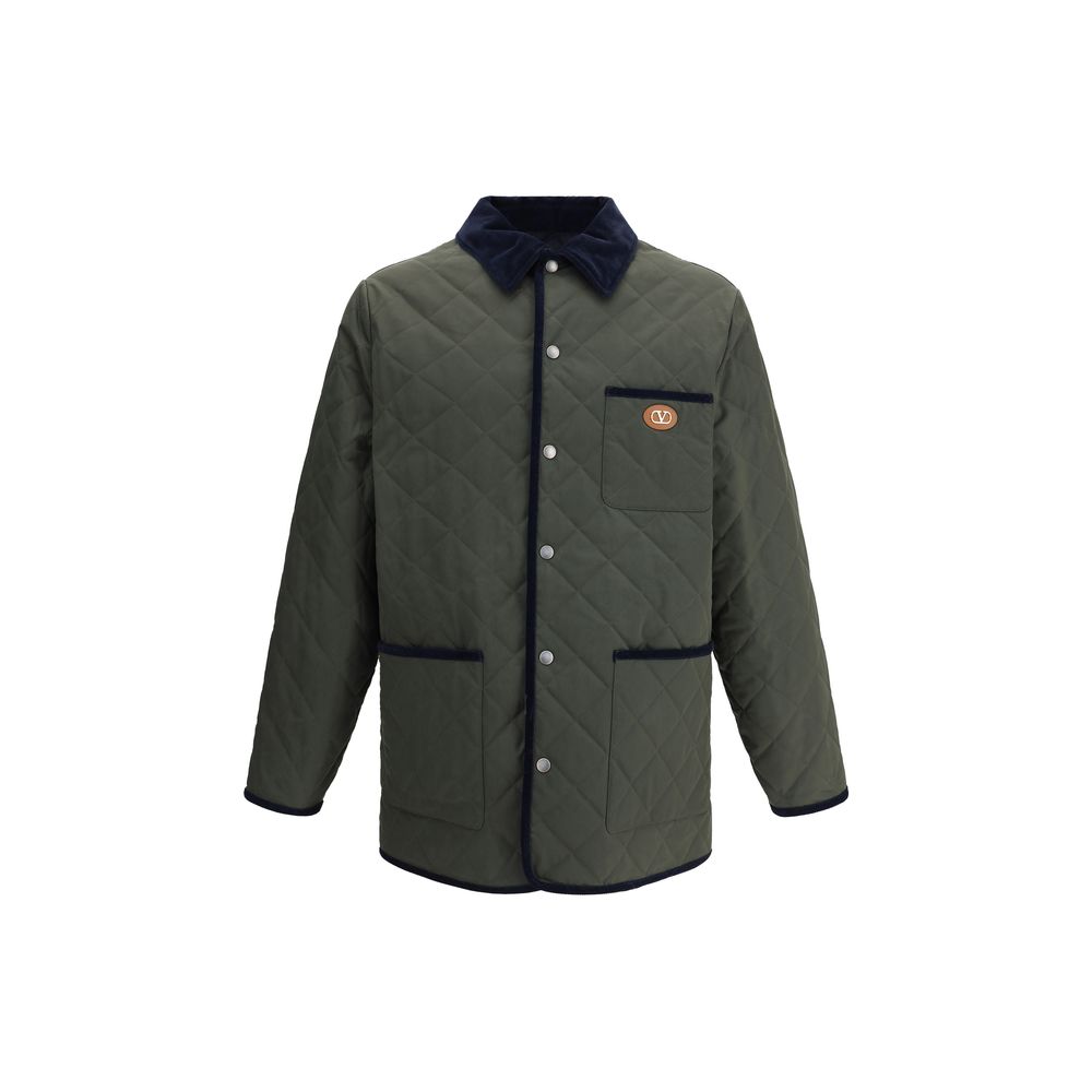 جاكيت مبطن بشعار فالنتينو