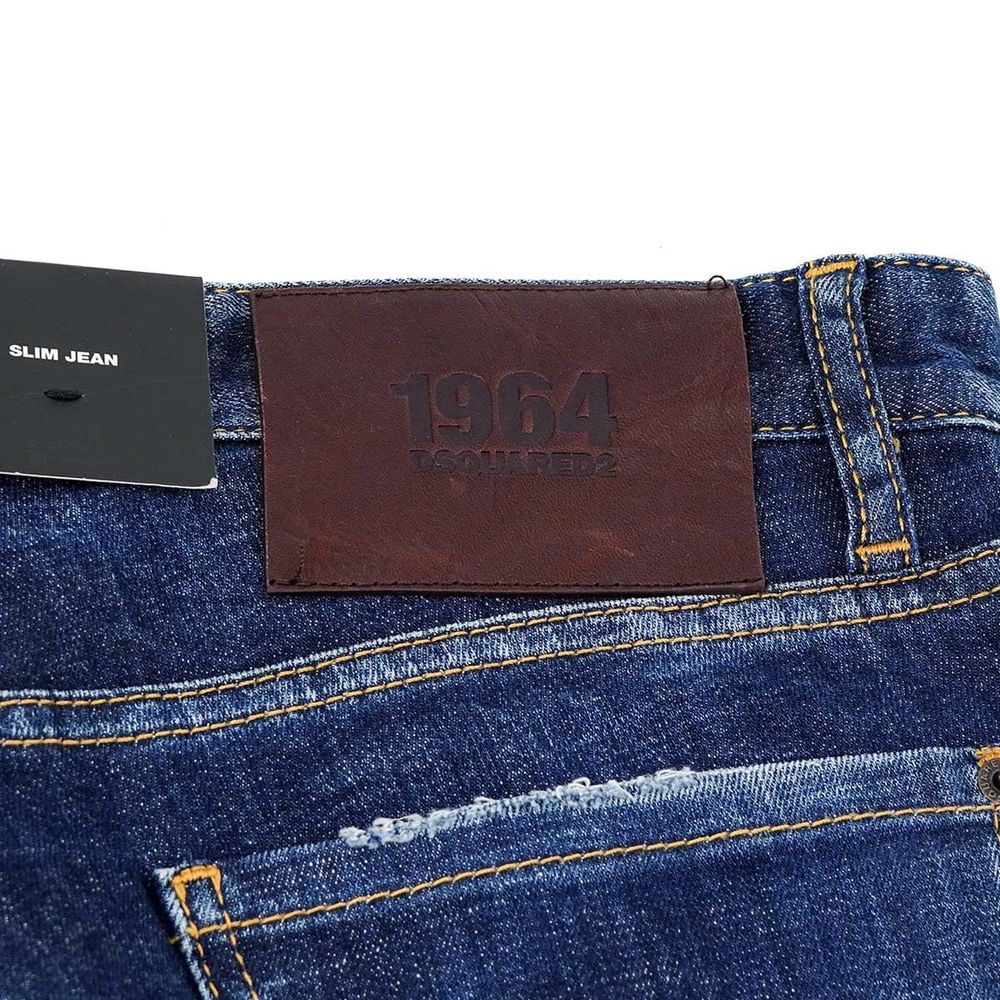 بنطال جينز وبنطال قطني أزرق من Dsquared²