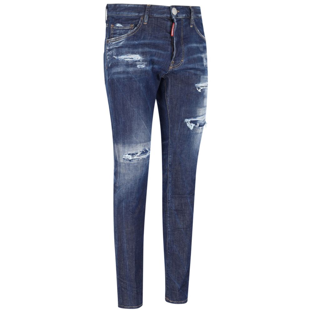 بنطال جينز وبنطال قطني أزرق من Dsquared²