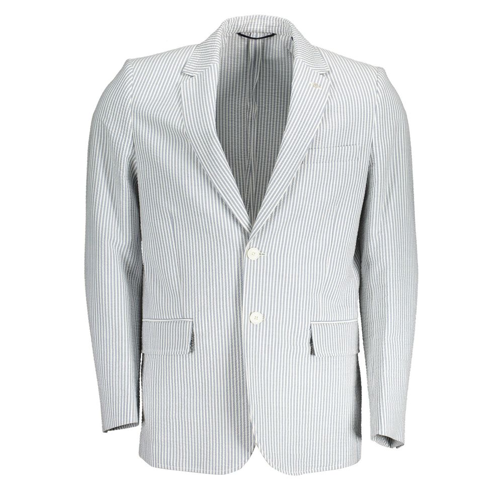 Gant White Cotton Men's Jacket
