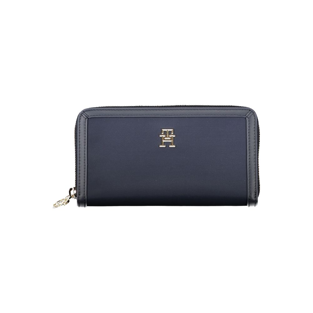 Tommy Hilfiger Blu Polyester Women Wallet - Luxe Marca