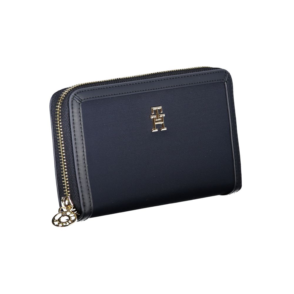 Tommy Hilfiger Blu Polyester Women Wallet - Luxe Marca