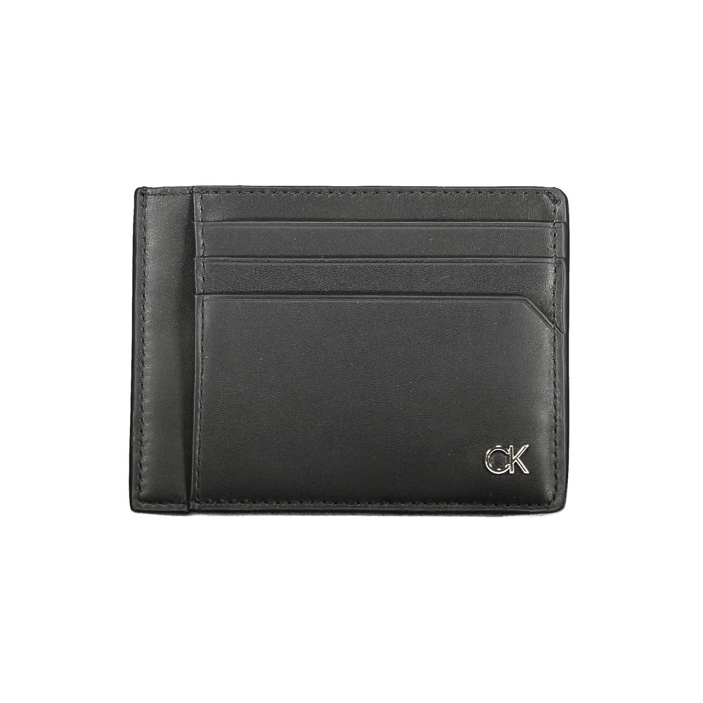 Calvin Klein Nero Leather Men Wallet