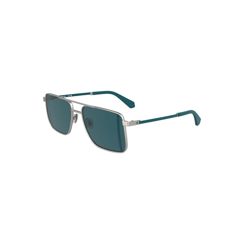 Calvin Klein Argento Metal Men Sunglasses