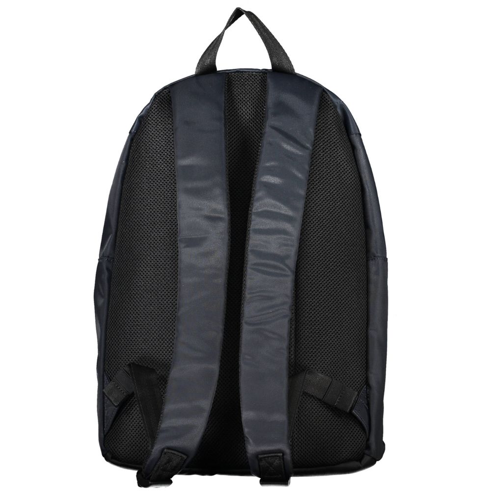Tommy Hilfiger Blue Polyester Men Backpack - Luxe Marca
