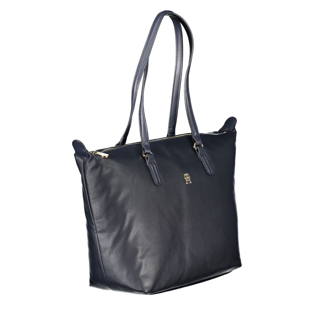 Tommy Hilfiger Blu Polyester Women Handbag - Luxe Marca