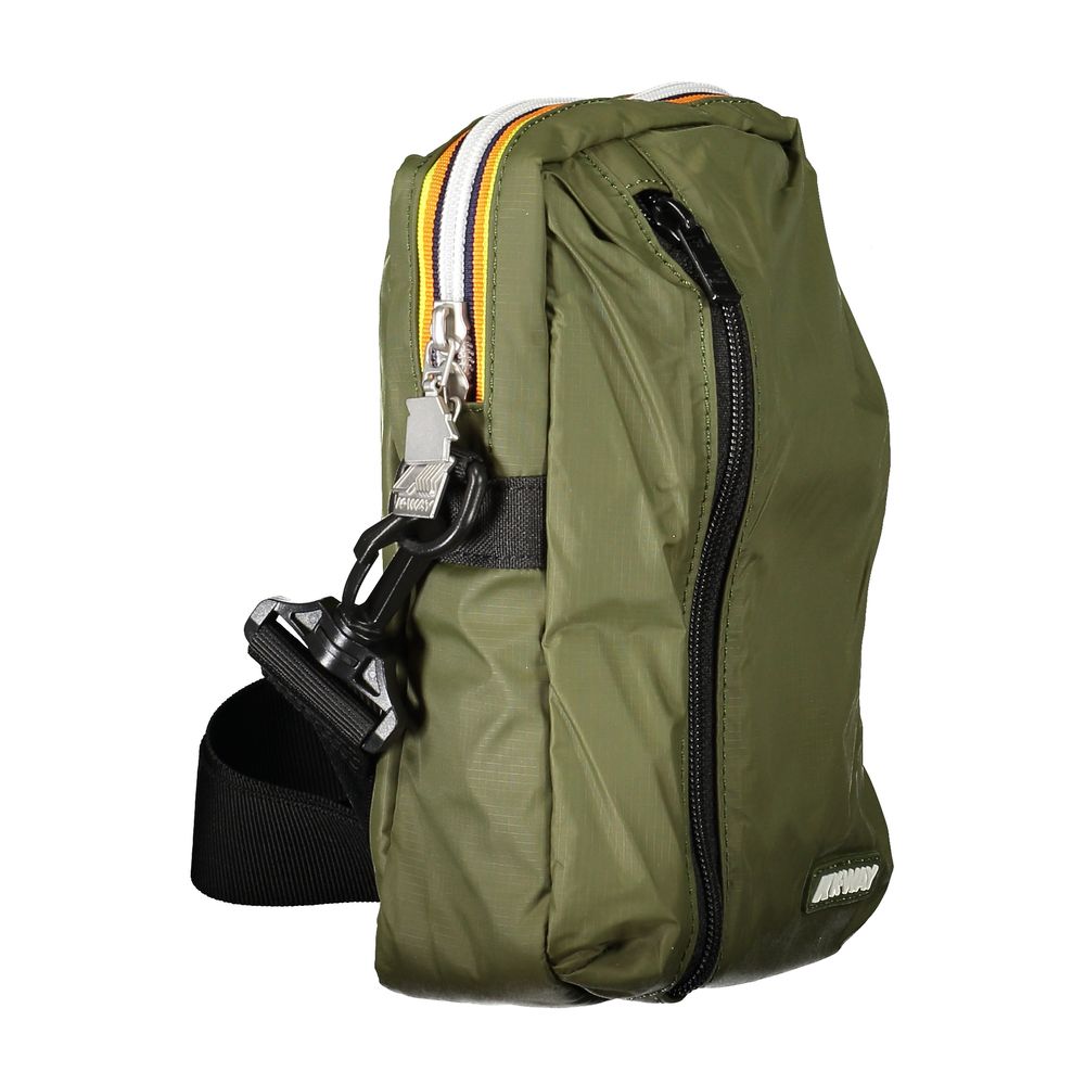 Green Polyamide Shoulder Bag