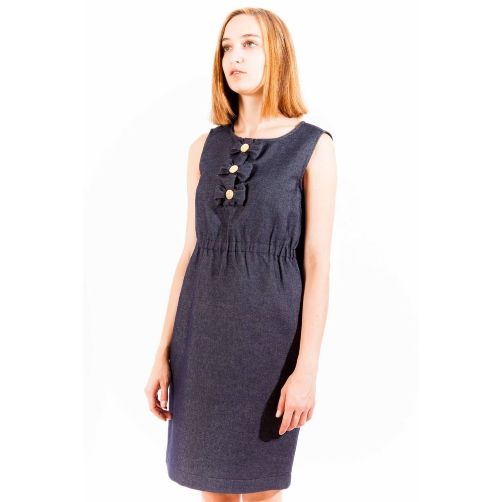 Love Moschino Blu Cotone Womens Dress