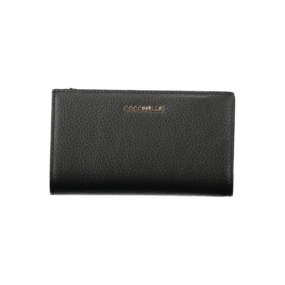 Coccinelle Nero Leather Women Wallet
