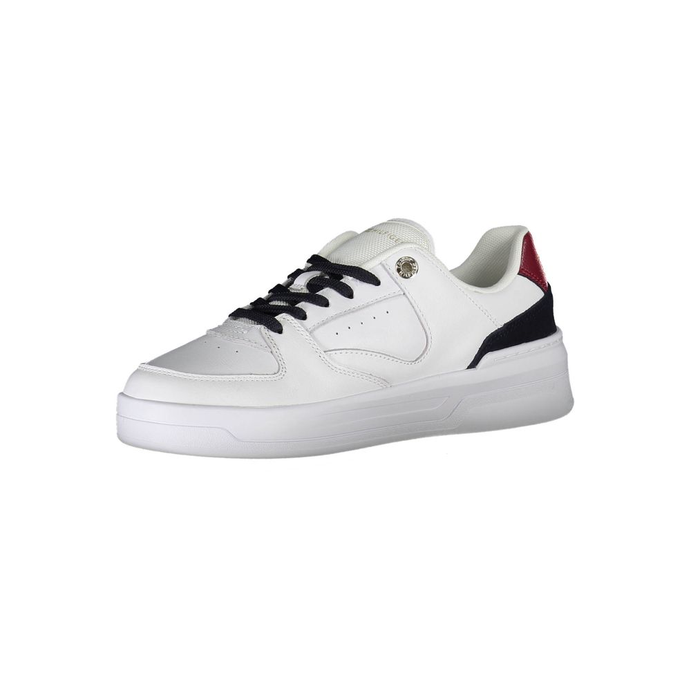 Tommy Hilfiger Bianco Leather Women Sneaker - Luxe Marca
