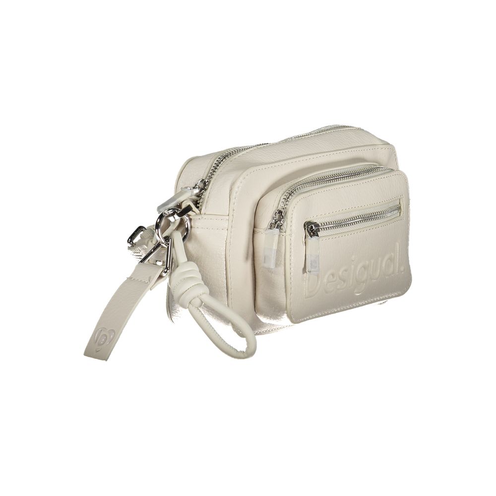 Desigual White Polyurethane Women Handbag