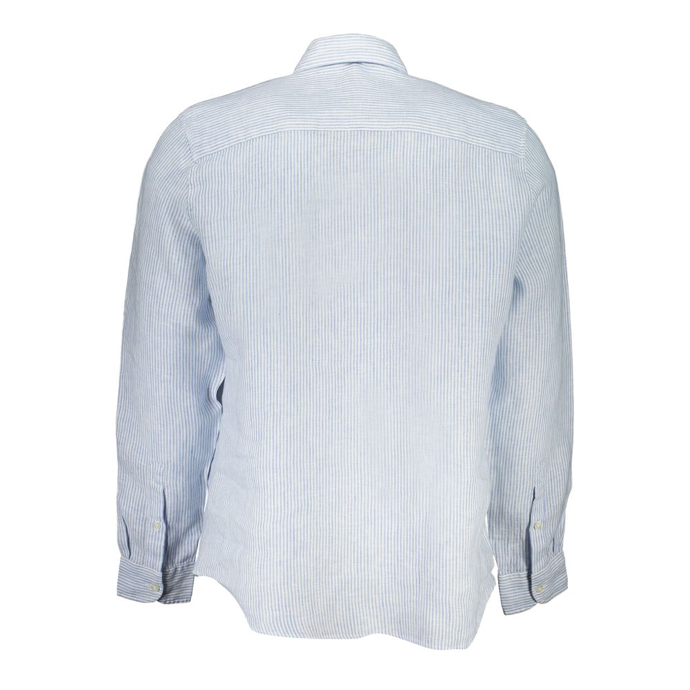 North Sails Azzurro Linen Men Shirt - Luxe Marca