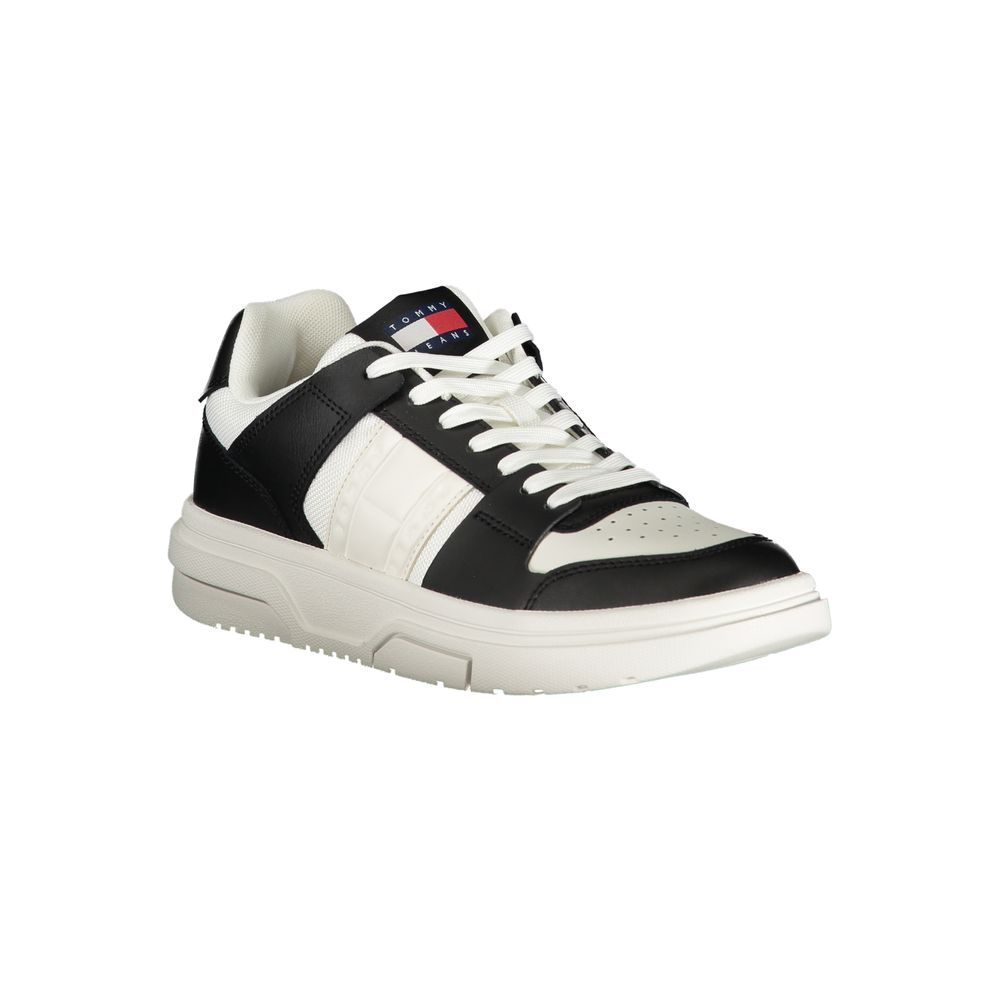 Tommy Hilfiger Nero Leather Women Sneaker - Luxe Marca