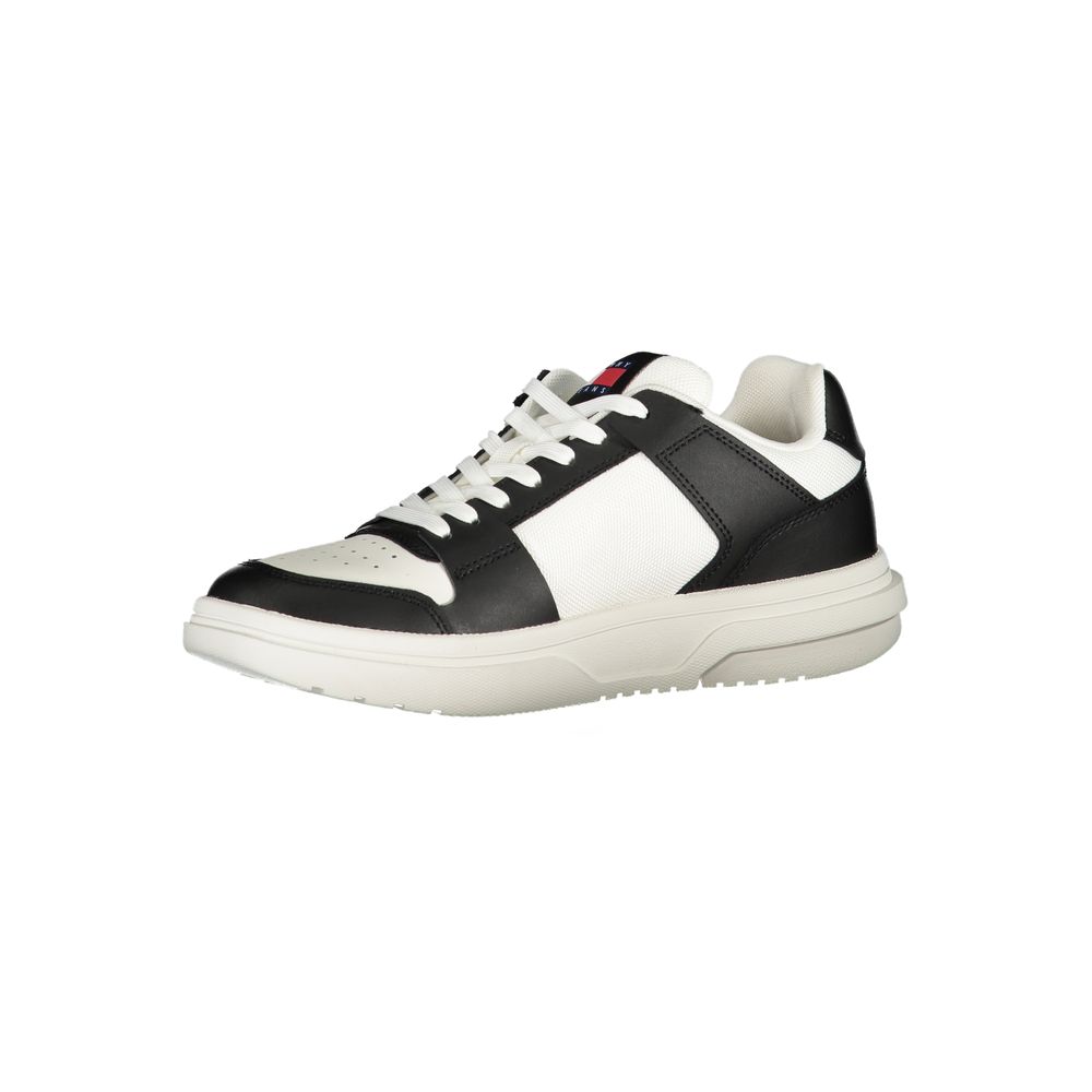 Tommy Hilfiger Nero Leather Women Sneaker - Luxe Marca