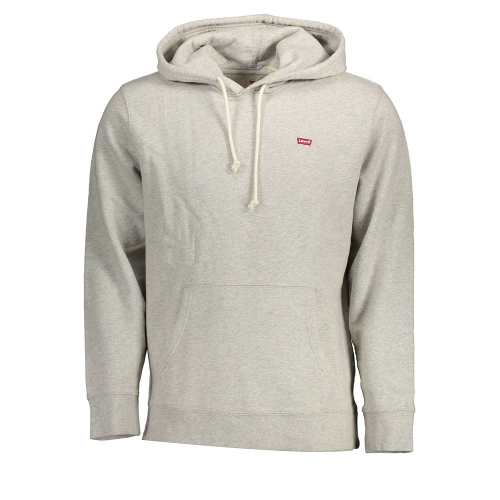 Levi's Gray Cotton Men Sweatshirt - Luxe Marca