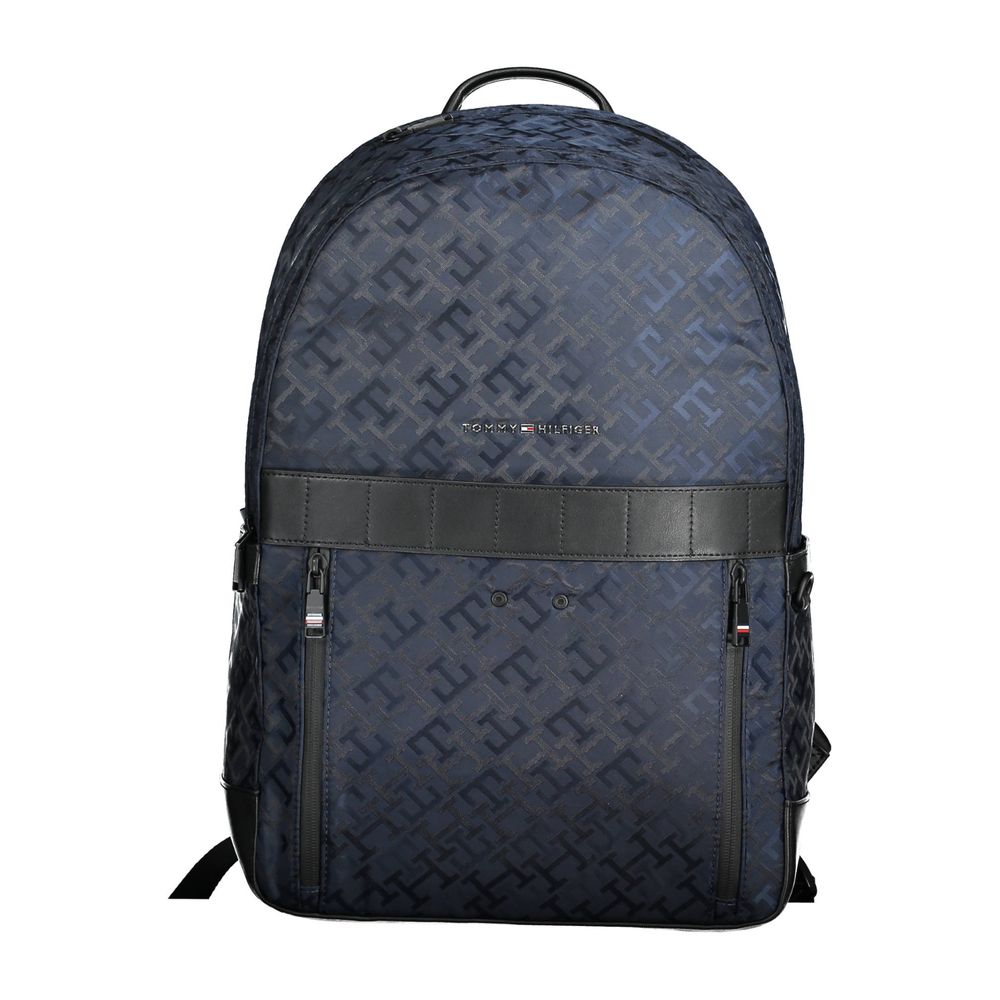 Tommy Hilfiger Blue Polyester Mens Backpack