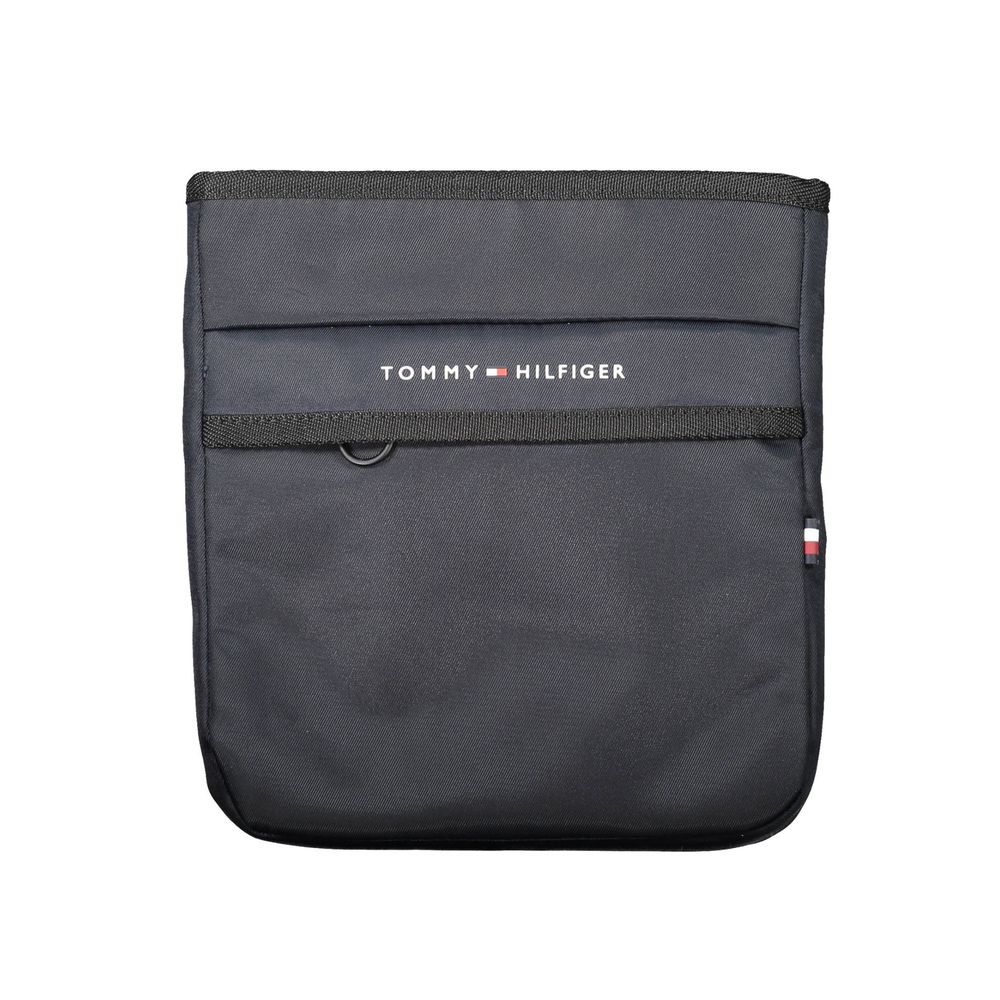 Tommy Hilfiger Blue Polyester Men's Shoulder Bag - Luxe Marca