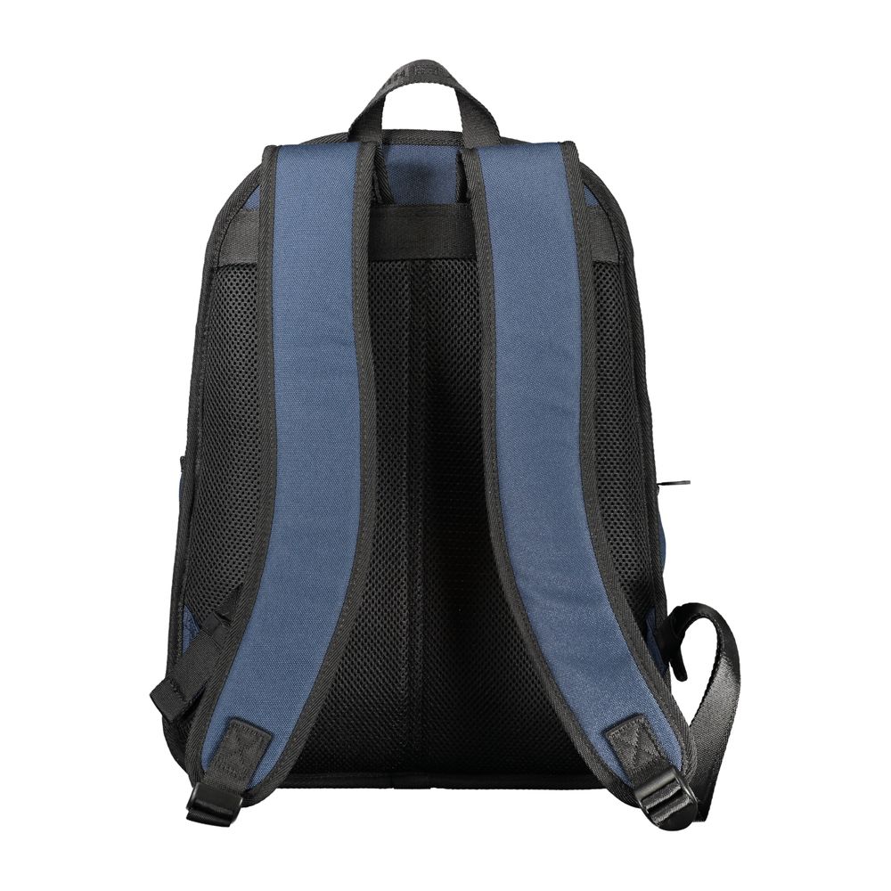 Tommy Hilfiger Blue Polyester Men Backpack - Luxe Marca