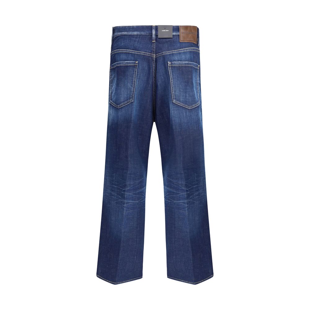 بنطلون جينز فضفاض من Dsquared²