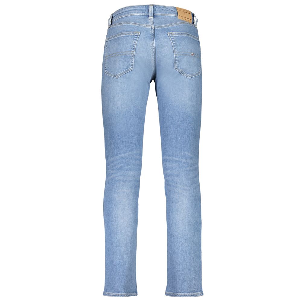 Tommy Hilfiger Light Blue Cotton Men Jeans - Luxe Marca