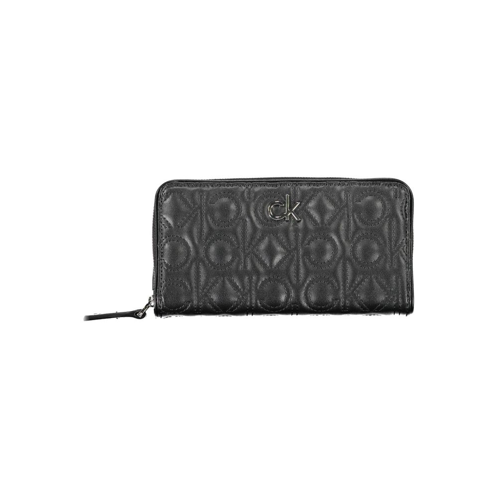 Calvin Klein Nero Poliuretano Women Wallet - Luxe Marca