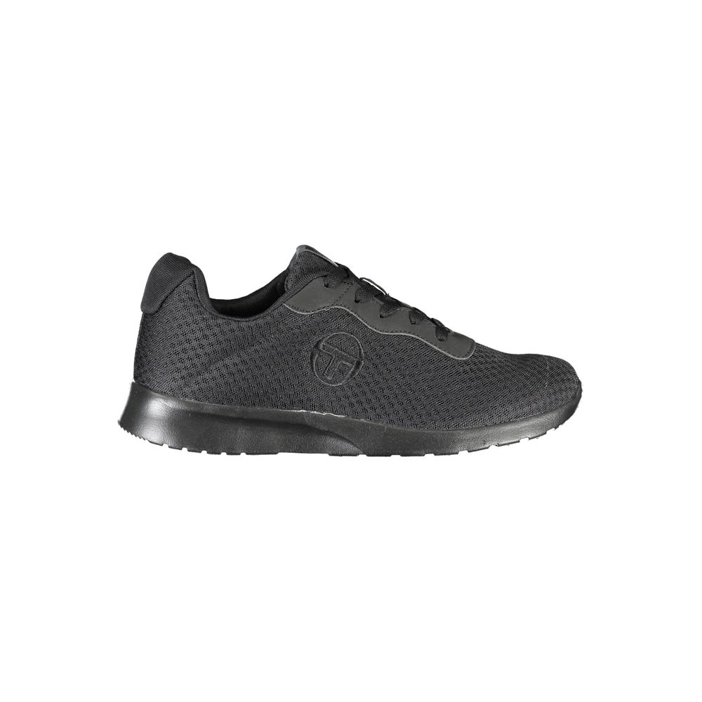 Sergio Tacchini Black Polyurethane Men's Sneaker