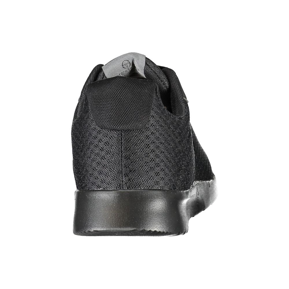 Sergio Tacchini Black Polyurethane Men's Sneaker