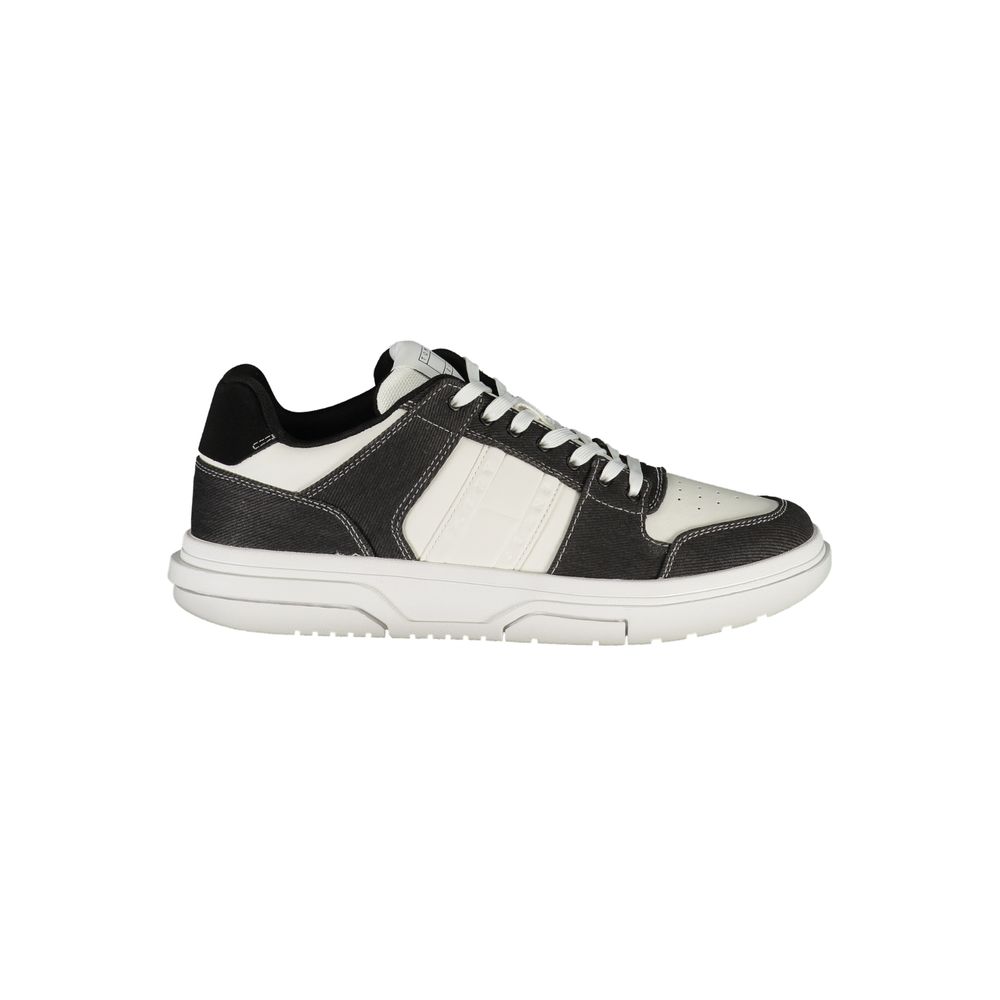 Tommy Hilfiger Nero Polyurethane Men Sneaker - Luxe Marca