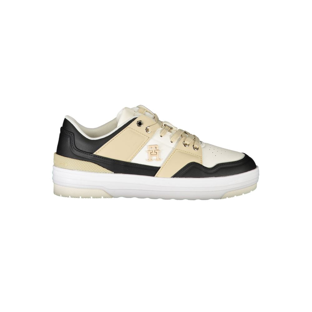 Tommy Hilfiger Bianco Leather Women Sneaker - Luxe Marca