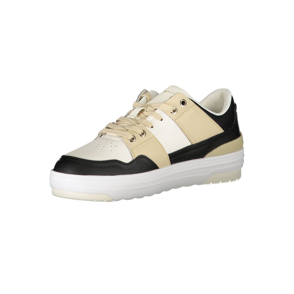 Tommy Hilfiger Bianco Leather Women Sneaker - Luxe Marca