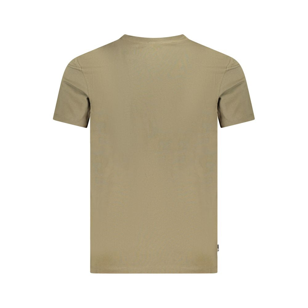 Timberland Verde Cotton Men T-Shirt - Luxe Marca