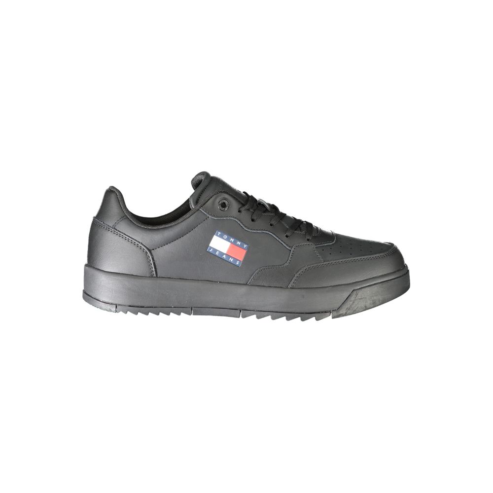 Tommy Hilfiger Nero Poliuretano Men Sneaker - Luxe Marca