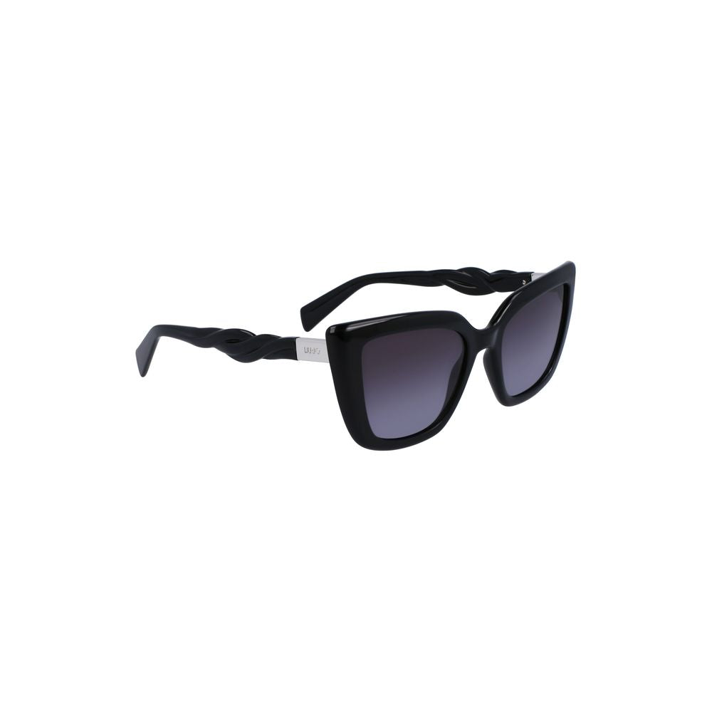 Liu Jo Black Bio-Injected Women Sunglasses - Luxe Marca