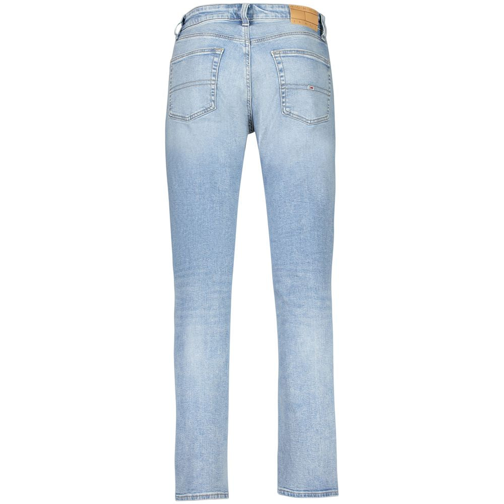 Tommy Hilfiger Blue Cotton Men Jeans