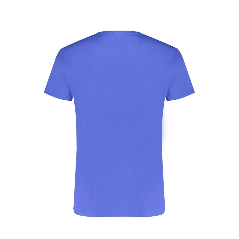 Trussardi Blue Cotton Men T-Shirt - Luxe Marca
