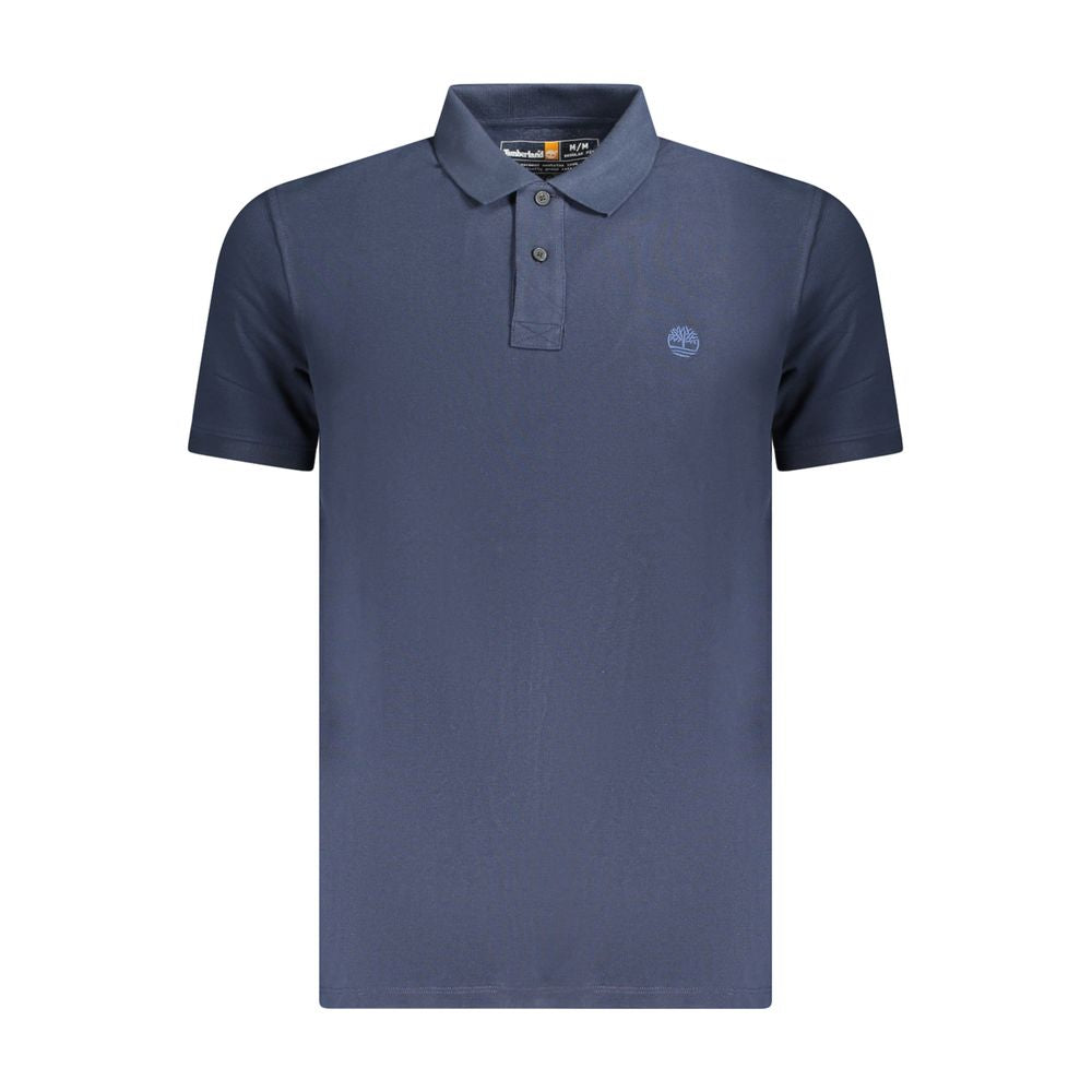 Timberland Blu Cotton Mens Polo - Luxe Marca