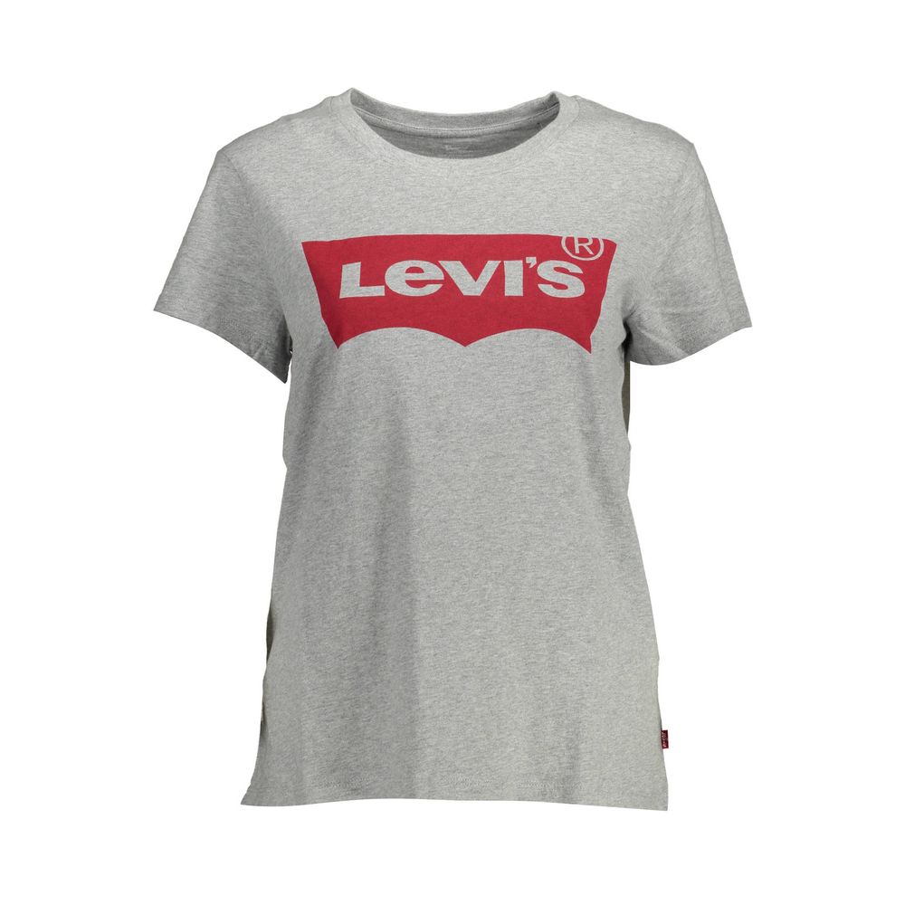 Levi's Brown Cotton Women T-Shirt