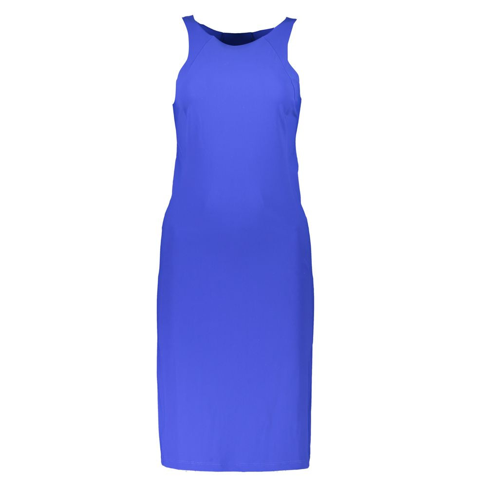 Patrizia Pepe Blu Poliammide Women Dress - Luxe Marca