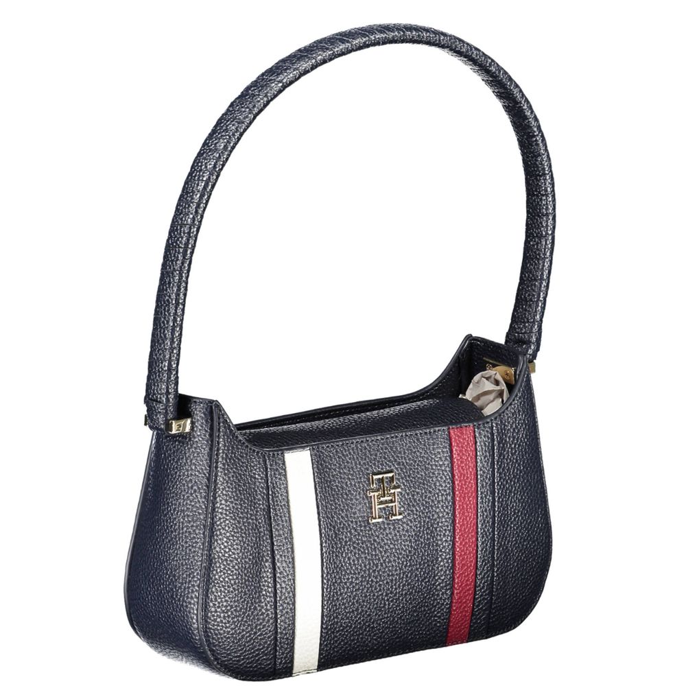 Tommy Hilfiger Blue Polyurethane Women Handbag - Luxe Marca